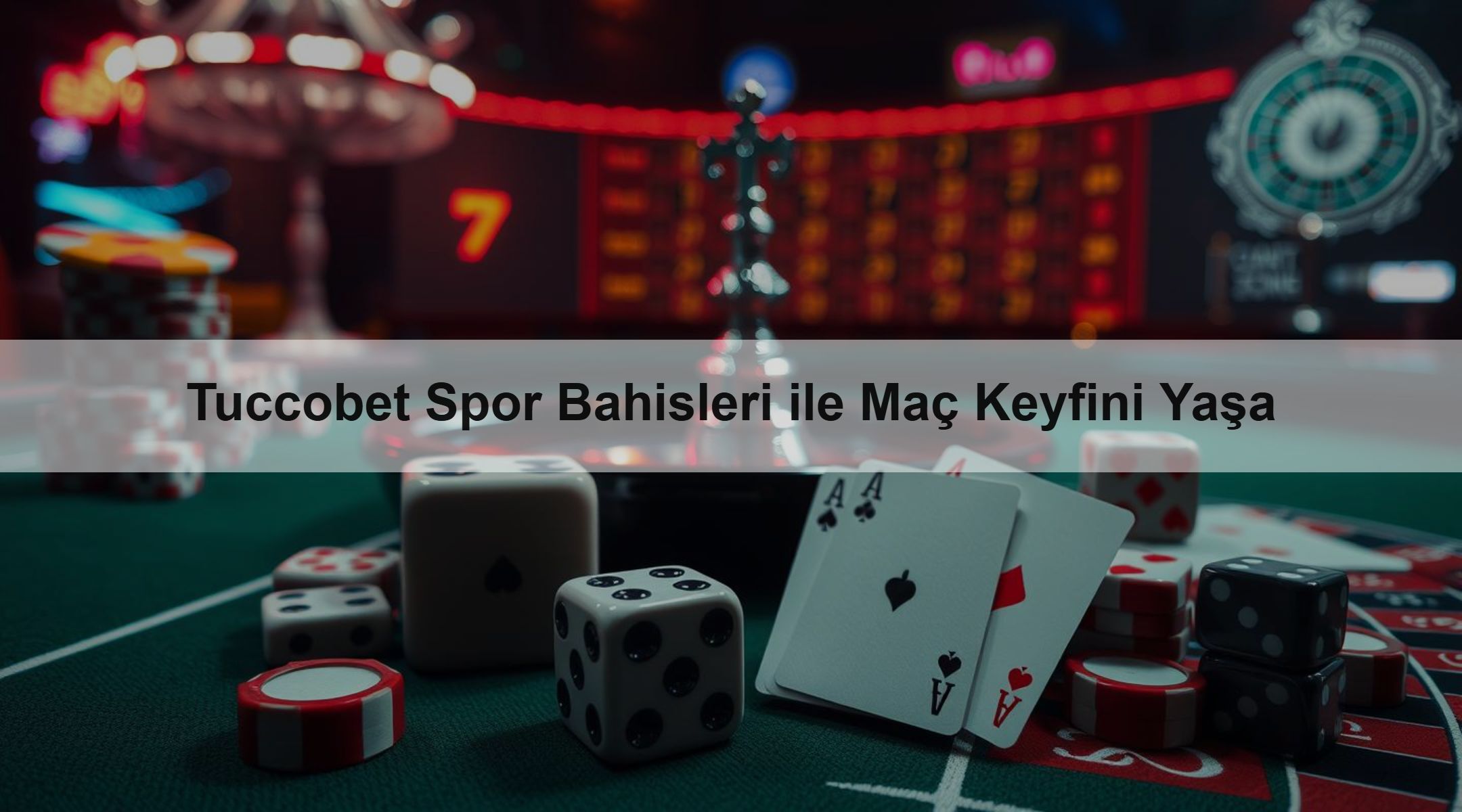 Tuccobet Spor Bahisleri ile Maç Keyfini Yaşa